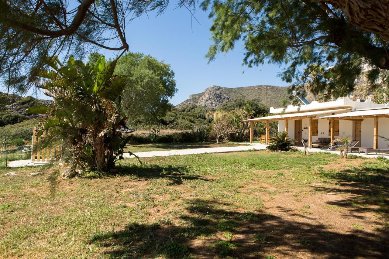 Mera Beachfront House - Phalasarna Exterior foto
